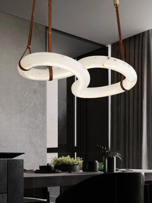 Yunshi Curved Pendant Light