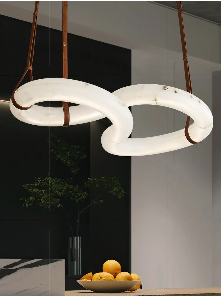 Yunshi Curved Pendant Light