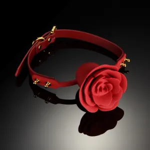ZALO & UPKO Doll Designer Collection Rose Ball Gag - Red