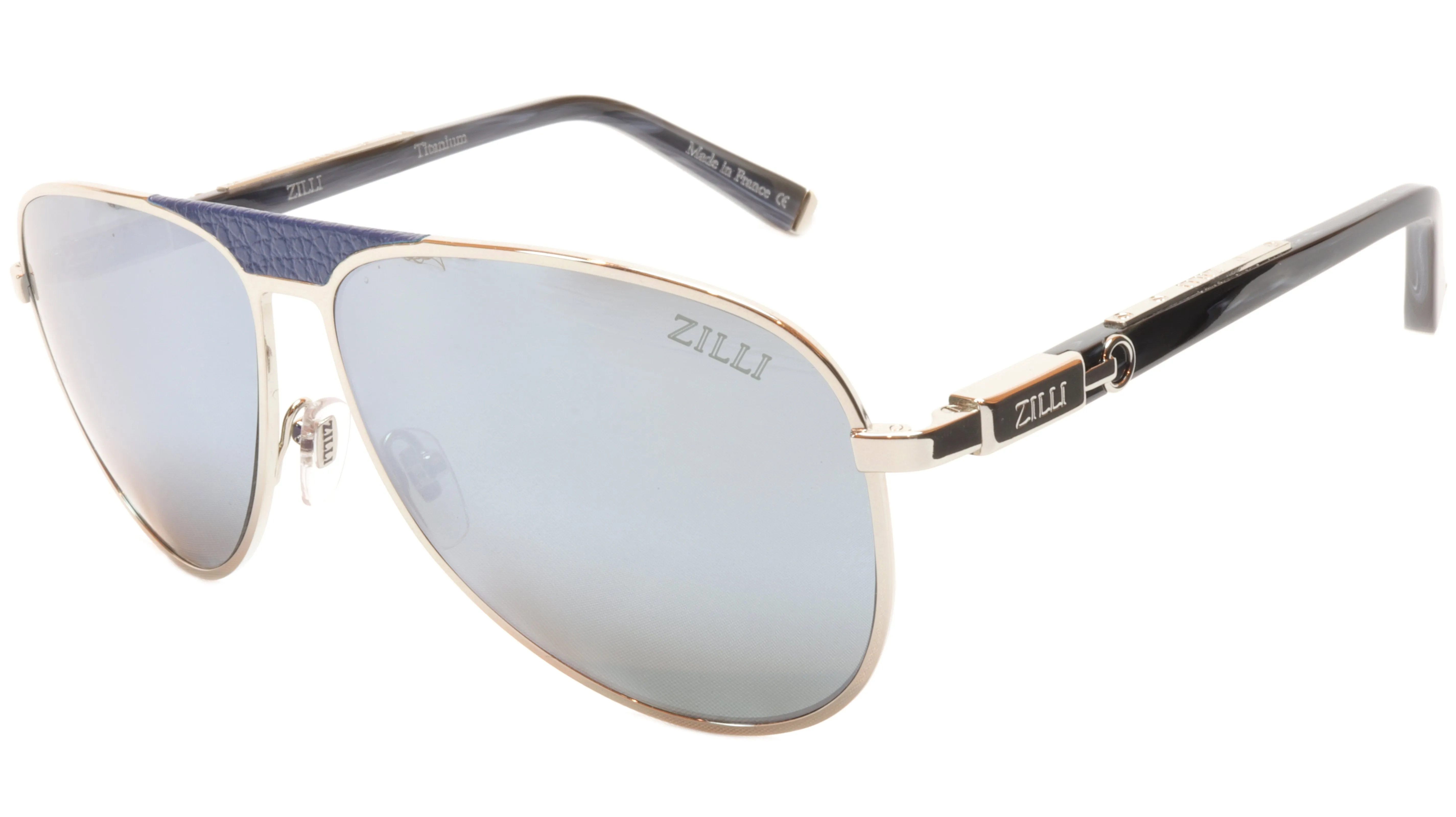 ZILLI Aviator Sunglasses Made from the Finest Materials