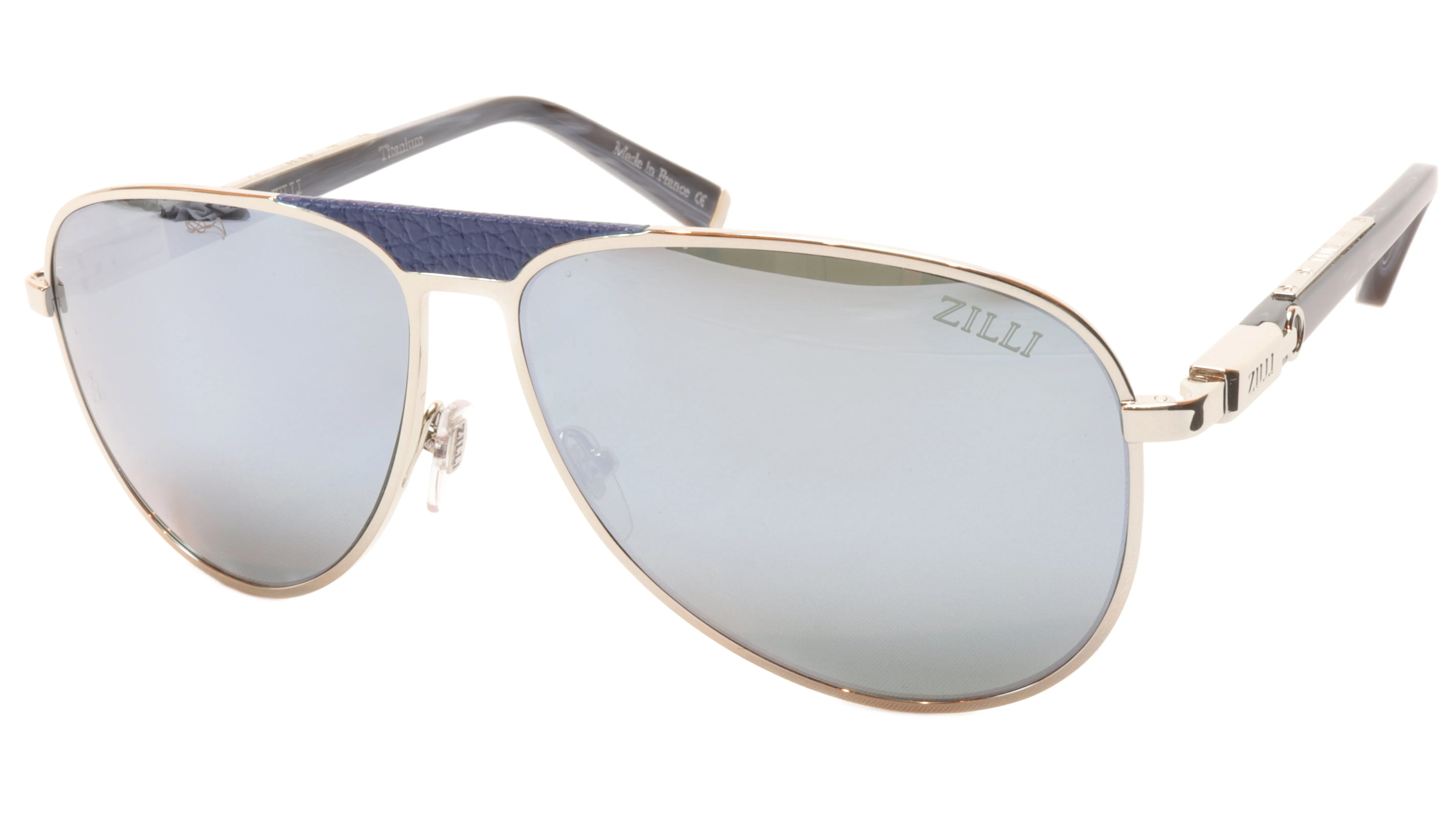 ZILLI Aviator Sunglasses Made from the Finest Materials
